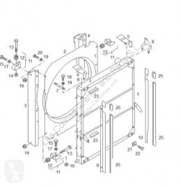MAN heating system / Ventilation / AC Boîtier du ventilateur pour bus NM 223/283 F autobuses