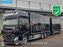 Ciężarówka z przyczepą furgon DAF XF 530 SSC ACC Intarder Liftachse Standklima Manual LED