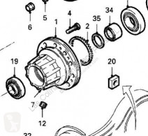 Piese de schimb vehicule de mare tonaj DAF Moyeu pour tracteur routier 95 XF FT 95 XF 530 second-hand