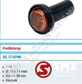 Peças pesados Positielamp wit LED