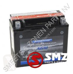 Batterij 12V 10AH (c20) 130A (EN) 51012 batterie neuve