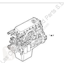 Reservdelar lastbilar Iveco Moteur Motor...
