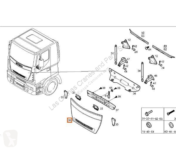 Náhradní díly pro kamiony Iveco Calandre...