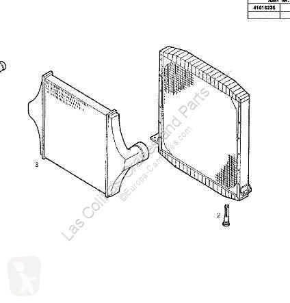 Reservdelar lastbilar Iveco Radiateur de...