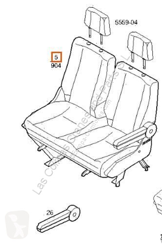 Náhradní díly pro kamiony Iveco Siège Asiento...