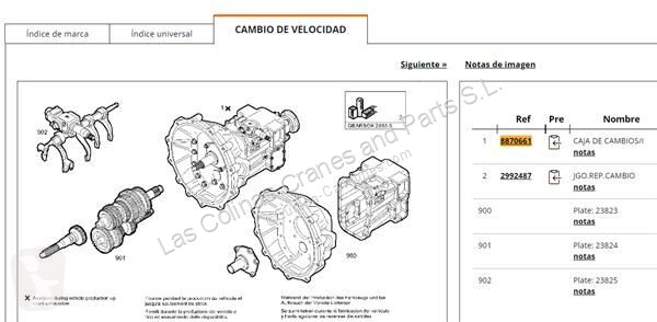 Ricambio per autocarri Iveco Boîte de vitesses...