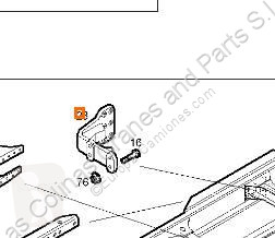 Reservedele til lastbil Iveco pour tracteur...