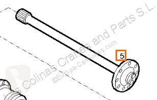 Transmission hjulaxel Iveco