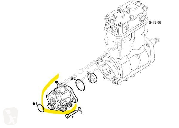 Pièces poids lourds Iveco Pompe hydraulique...