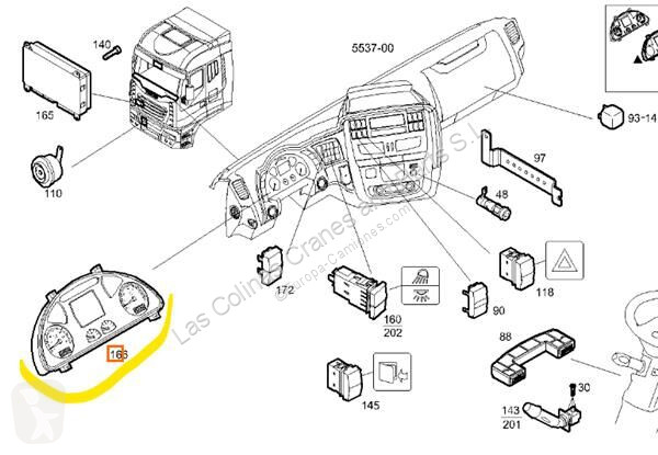 Vrachtwagenonderdelen Iveco Tableau de bord...