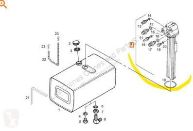 Conduite de carburant MAN