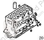 Vrachtwagenonderdelen Iveco Bloc-moteur pour...