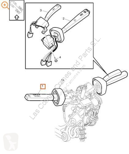 Reservdelar lastbilar Volvo Commutateur de...