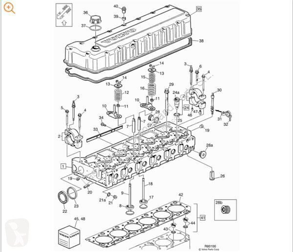 Pièces poids lourds Volvo Culasse Culata 12...