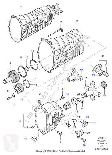 Pièces poids lourds Ford Boîte de vitesses pour...