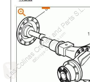 Reservdelar lastbilar Volvo Demi-essieu pour...