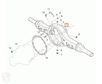 Suspension essieu Scania