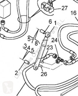 Cylinder och kolv Renault