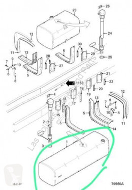 Réservoir de carburant DAF