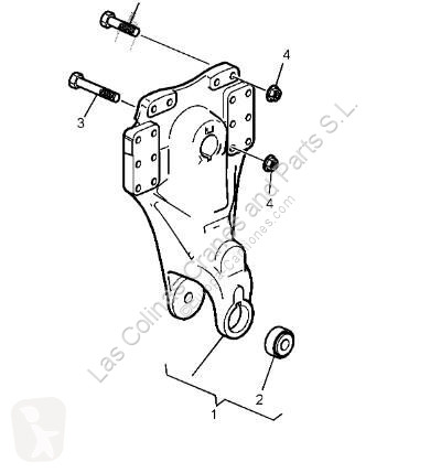 Pièces poids lourds Renault SOPORTE BALLESTA...