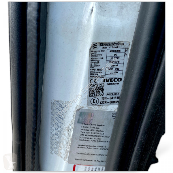 Pezzi di ricambio per mezzi pesanti Iveco (01.02-)