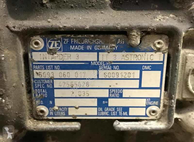 Ricambio per autocarri Iveco (01.02-)