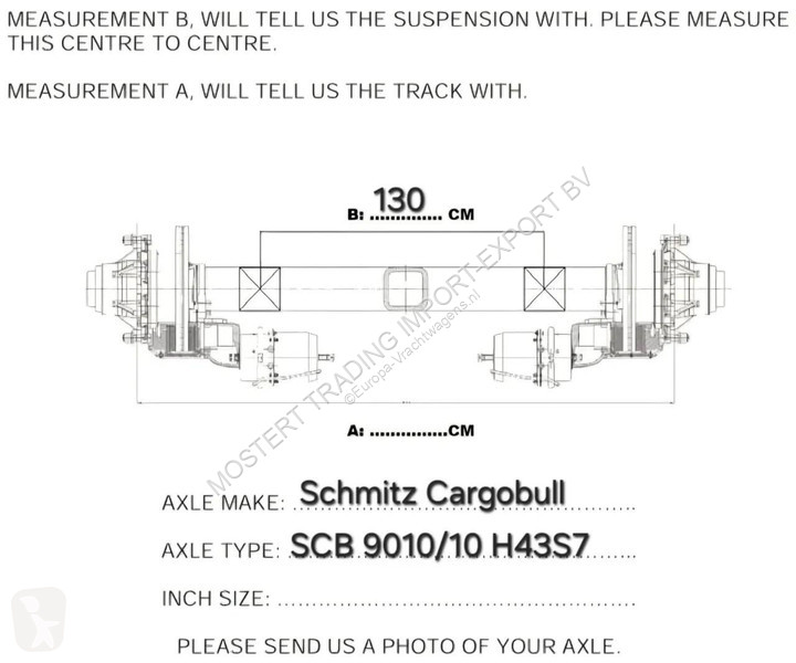 قطع غيار الآليات الثقيلة Schmitz Cargobull SCB...
