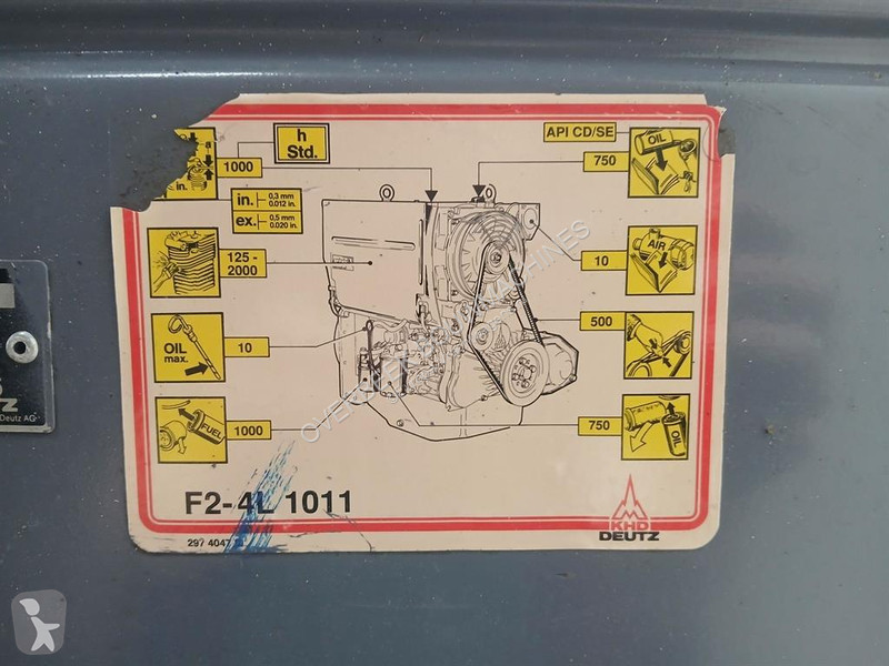 Pezzi di ricambio per mezzi pesanti O&K...