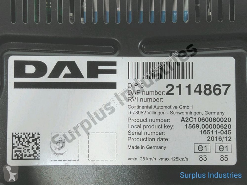 قطع غيار الآليات الثقيلة DAF