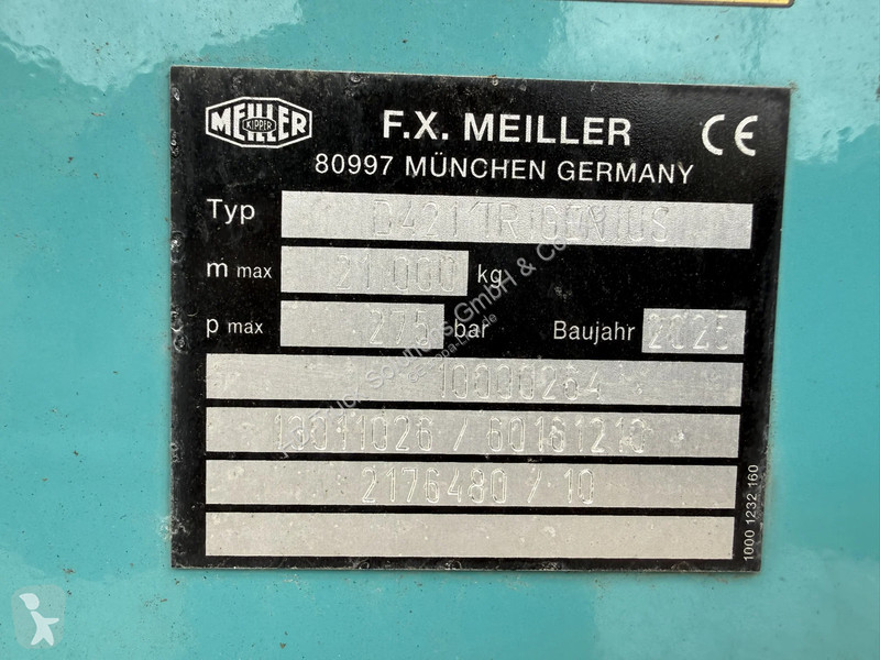 قطع غيار الآليات الثقيلة Meiller...