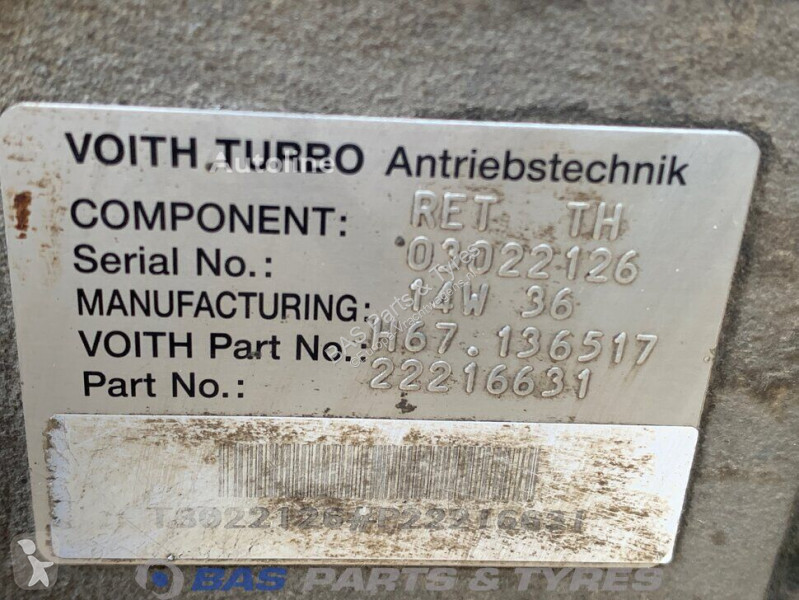 Pezzi di ricambio per mezzi pesanti Voith Volvo...