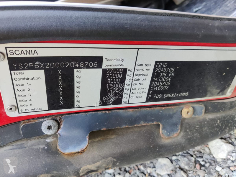 Reservedele til lastbil Scania 400 DB6x2*4MNB...