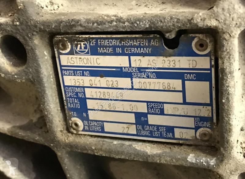 Ricambio per autocarri Iveco (01.02-)
