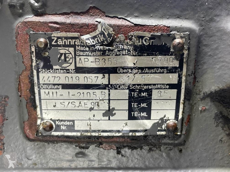 قطع غيار الآليات الثقيلة Liebherr A900-ZF...