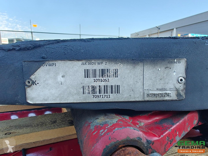 Reservedele til lastbil  87.5 Lifting plate -...