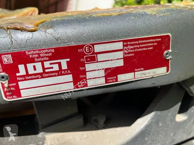 قطع غيار الآليات الثقيلة Jost JSK 36 D NIEUW...