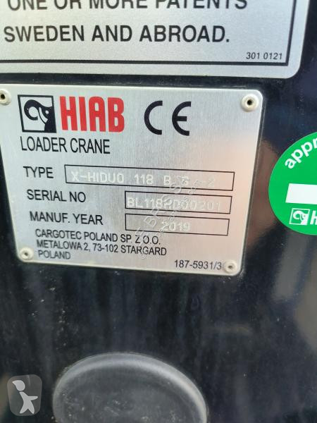 Náhradní díly pro kamiony Hiab  X-HIDUO 118 BS-2