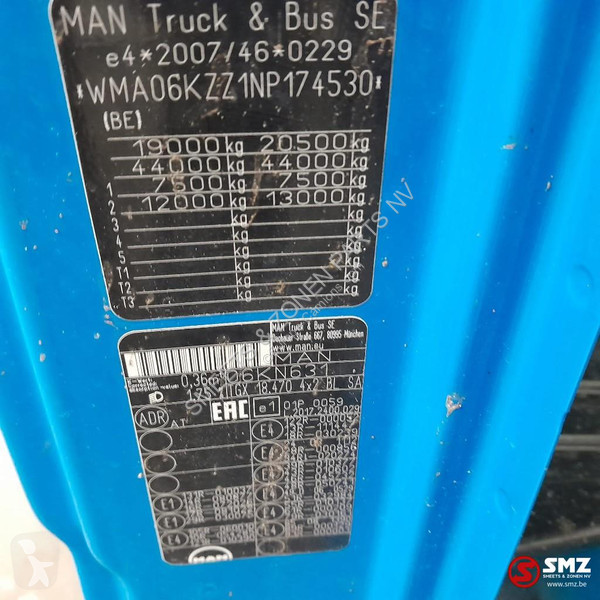 قطع غيار الآليات الثقيلة MAN Occ Cabine MAN TG3