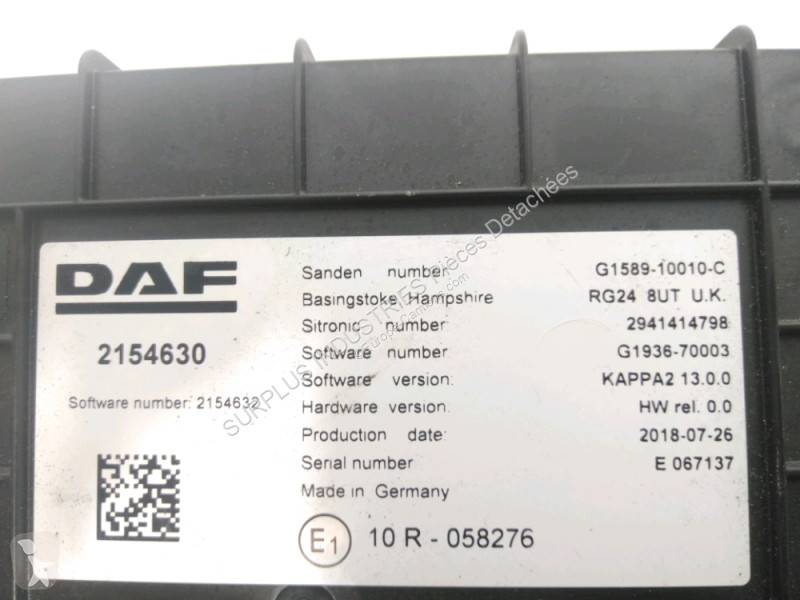 Запчасти для грузовика DAF XF 480
