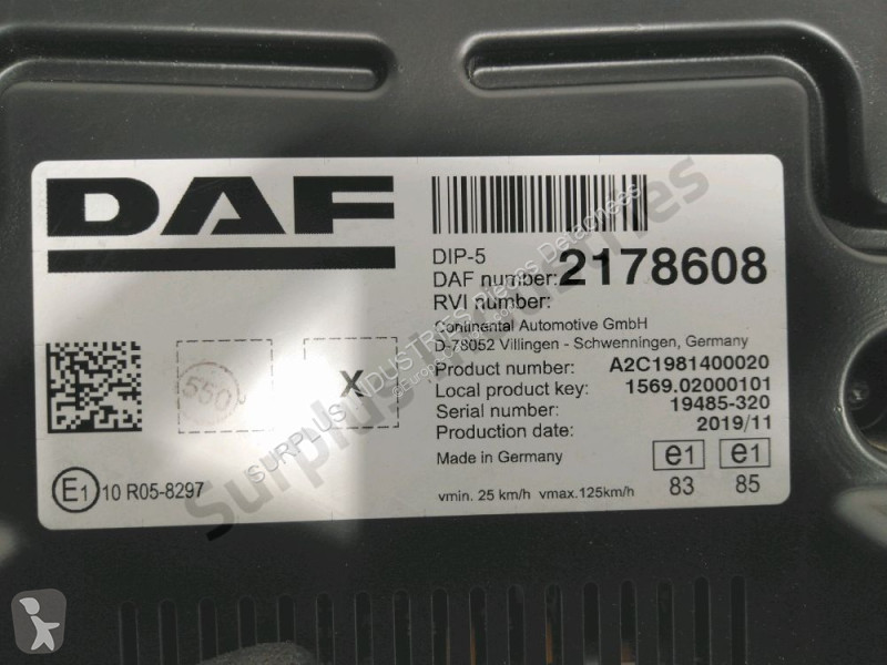 قطع غيار الآليات الثقيلة DAF CF 480