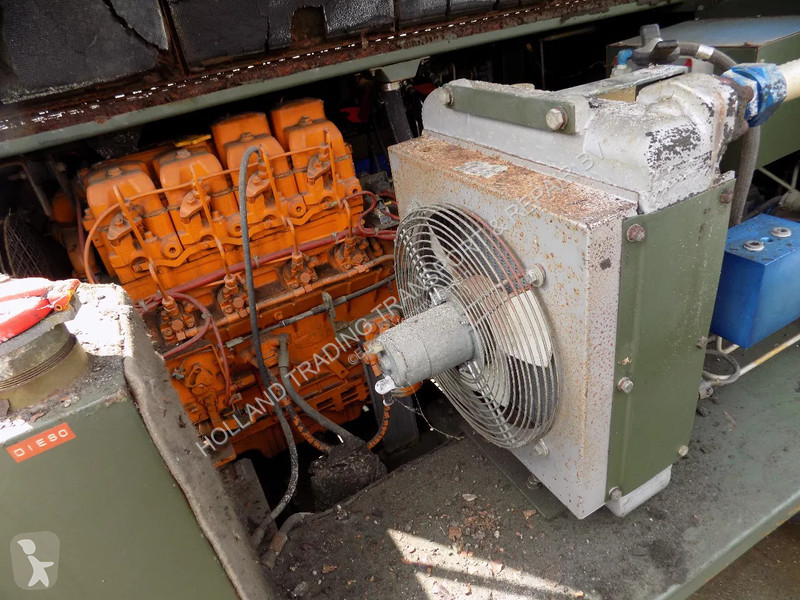 Vägbyggmaterial  hydraulische generator...
