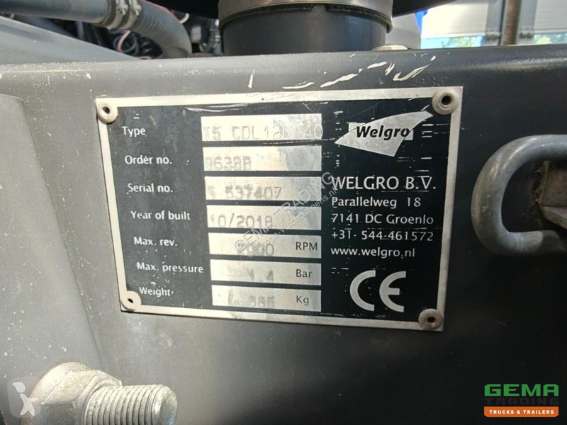 قطع غيار الآليات الثقيلة Welgro T5 CDL 12L 140...