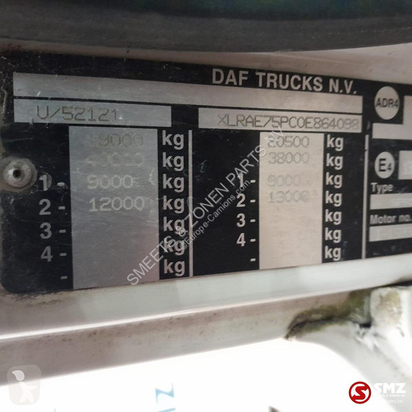 قطع غيار الآليات الثقيلة DAF Occ Cabine RHD DAF