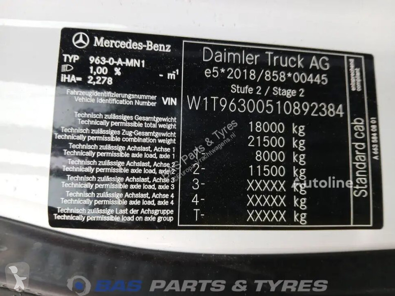Vrachtwagenonderdelen Mercedes