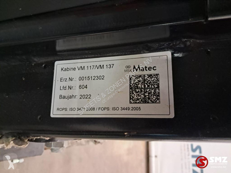 Repuestos para camiones JCB Cabine VM117/137 JCB