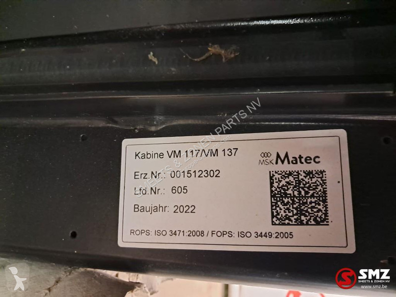 Repuestos para camiones JCB Cabine VM117/137 JCB