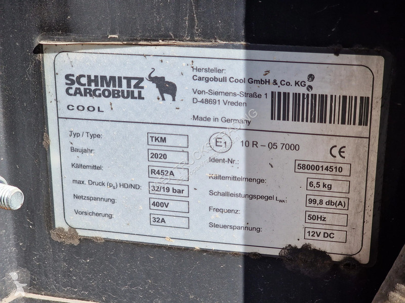 قطع غيار الآليات الثقيلة Schmitz Cargobull 5x...