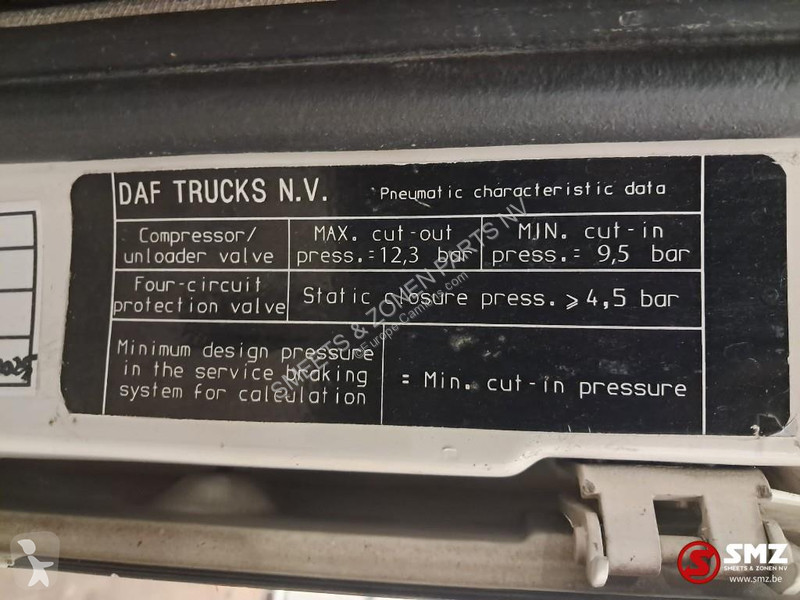 قطع غيار الآليات الثقيلة DAF Occ Cabine DAF