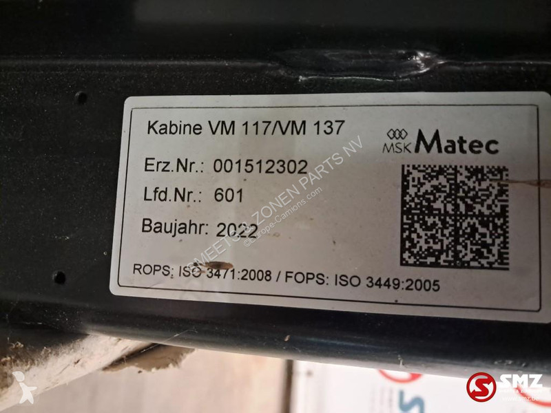 Repuestos para camiones JCB Cabine VM117/137 JCB