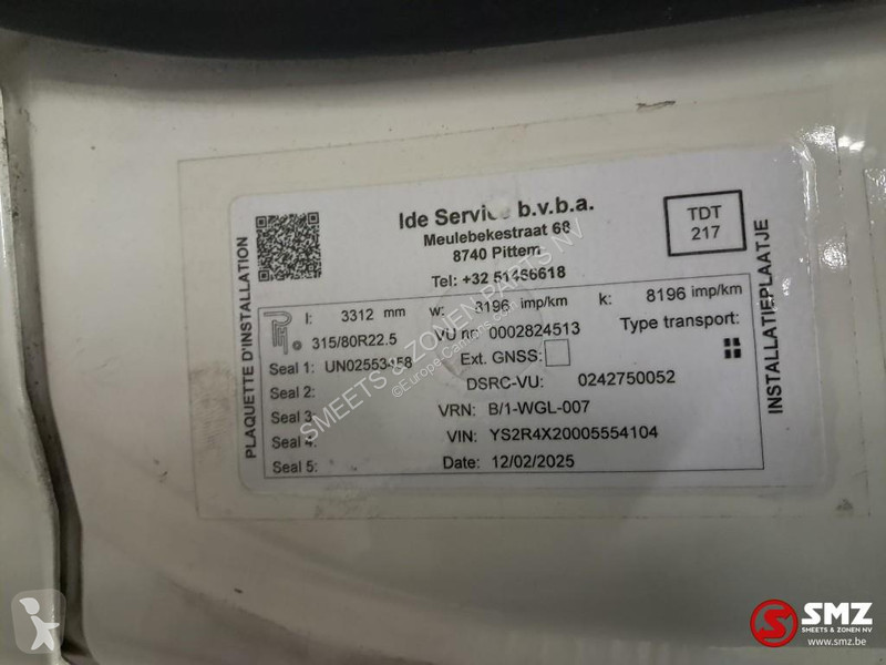 قطع غيار الآليات الثقيلة Scania Occ Cabine cania